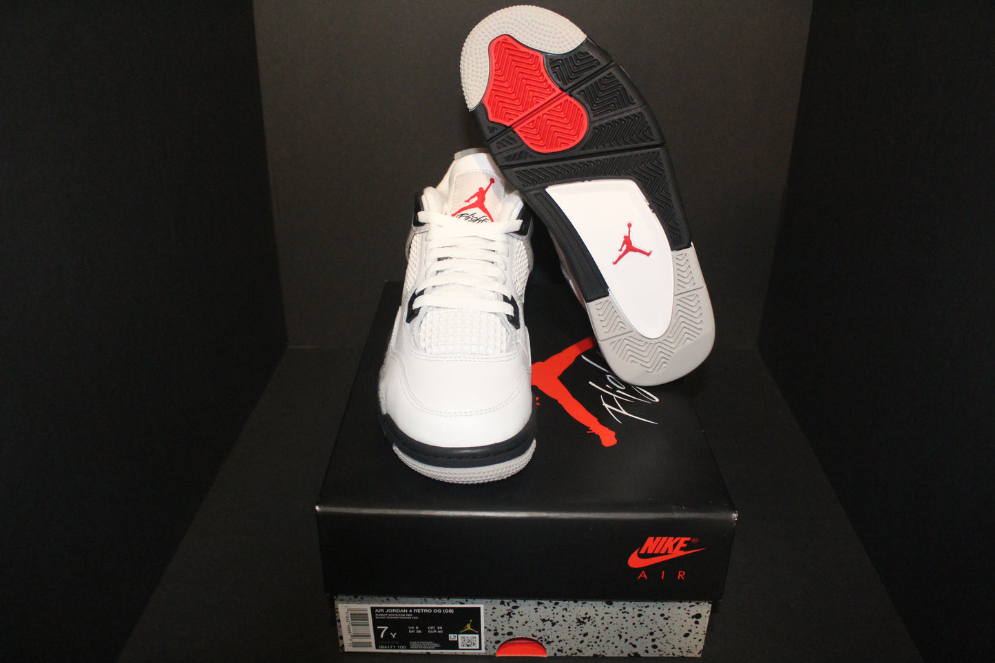 Jordan 4 Retro “White Cement” GS*DS/NEW*