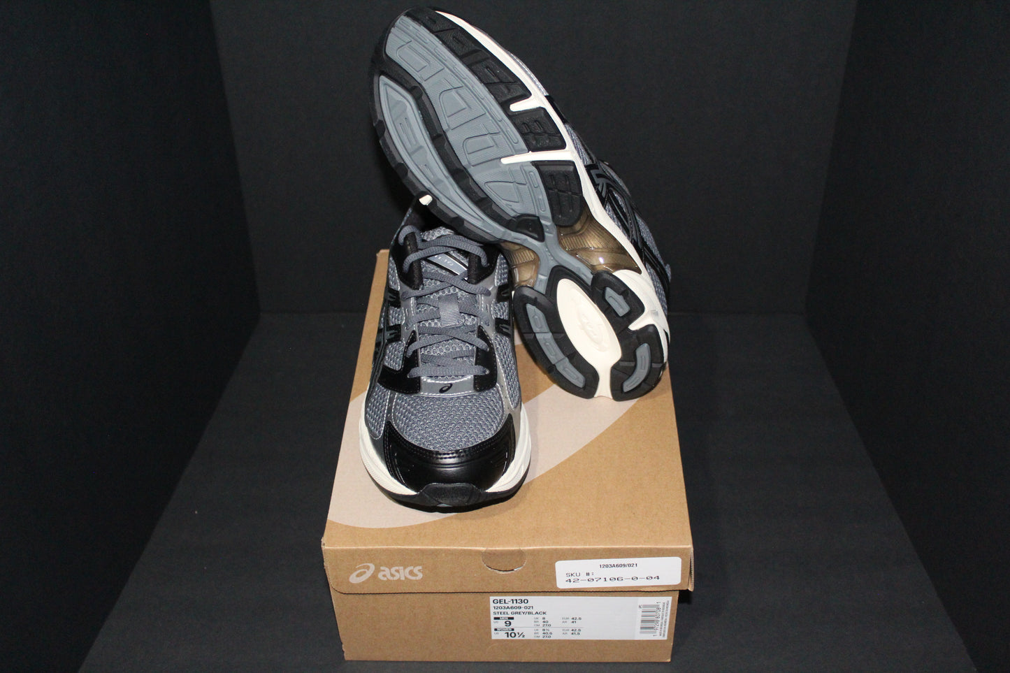 Asics Gel 1130 “Steel Grey/Black” *NEW*