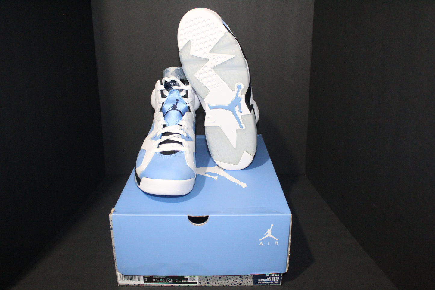 Size 9 - Air Jordan 6 Retro UNC White - CT8529-410