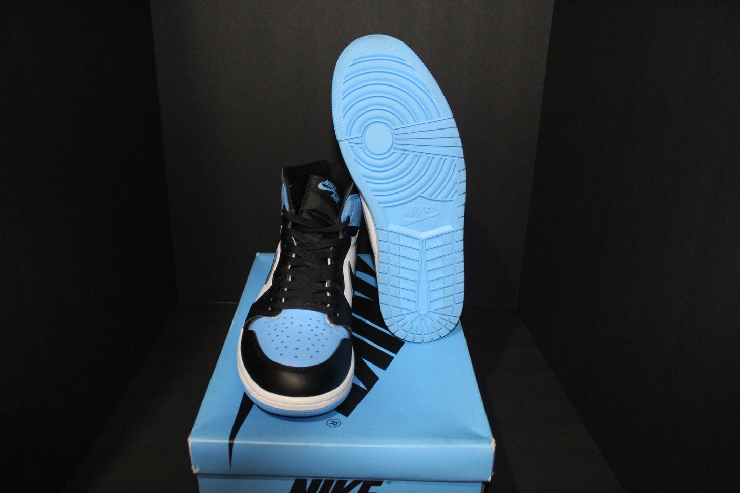 Size 10.5 - Air Jordan 1 Retro High OG “UNC Toe” *Used*