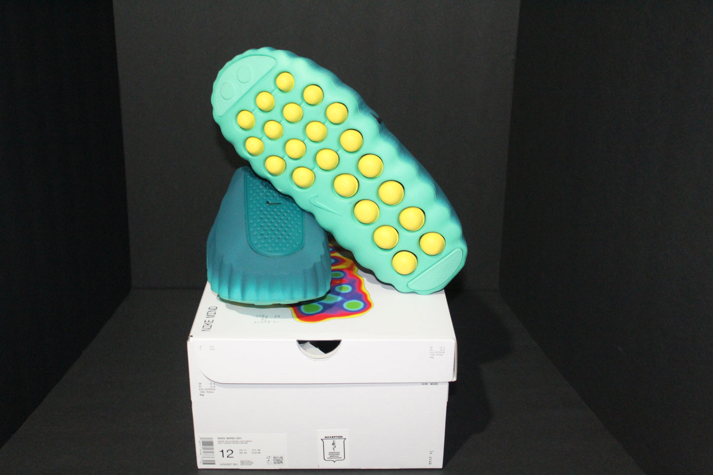 Size 12 - Nike Mind 001 Slide Geode Teal Light Menta - HQ4307-301 *NEW*