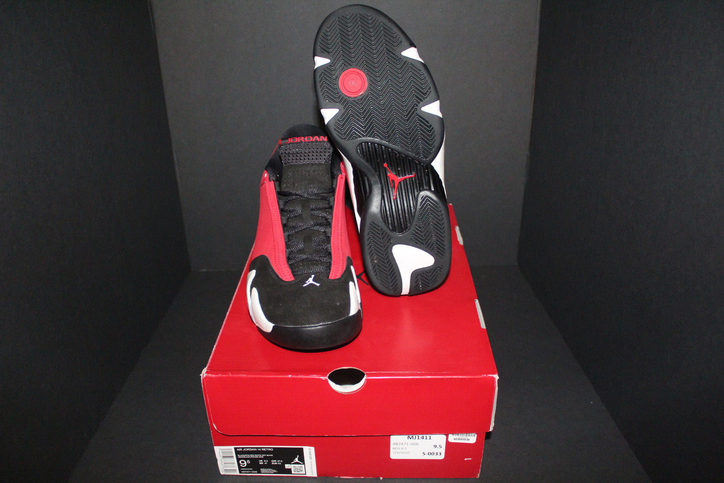 Air Jordan 14 Retro “Gym Red Toro”*Used*