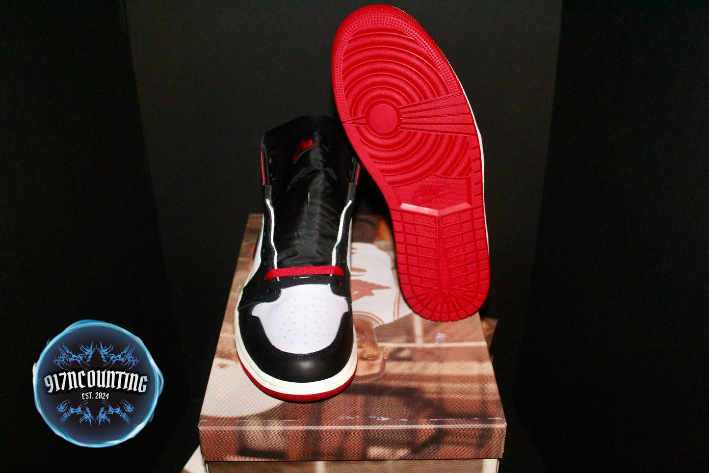 Air Jordan 1 Retro High OG “Black Toe Reimagined”*NEW*