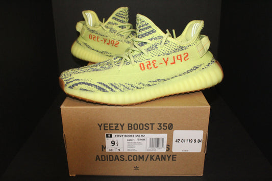 Adidas Yeezy Boost 350 V2 “Semi Frozen Yellow”*USED*