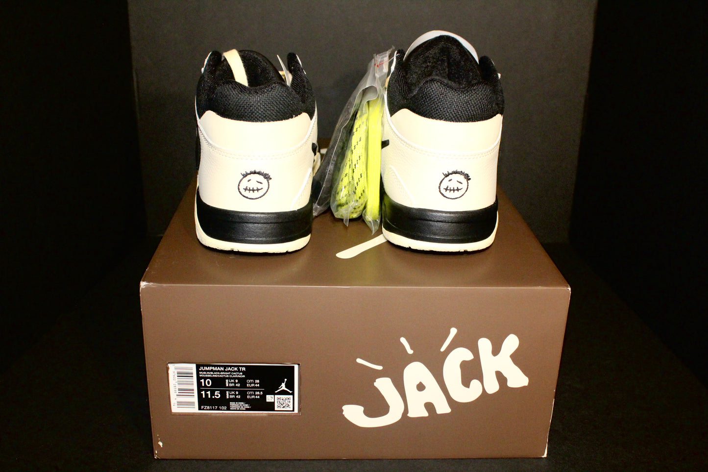 Jordan Jumpman Jack TR x Travis Scott “Bright Cactus”*DS*