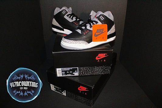 Air Jordan 3 Retro (GS) “Black Cement” *NEW*
