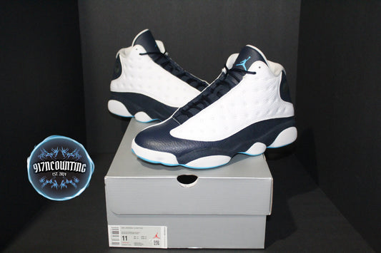 Size 11 - Air Jordan 13 Retro Obsidian White Powder Blue - 414571-144