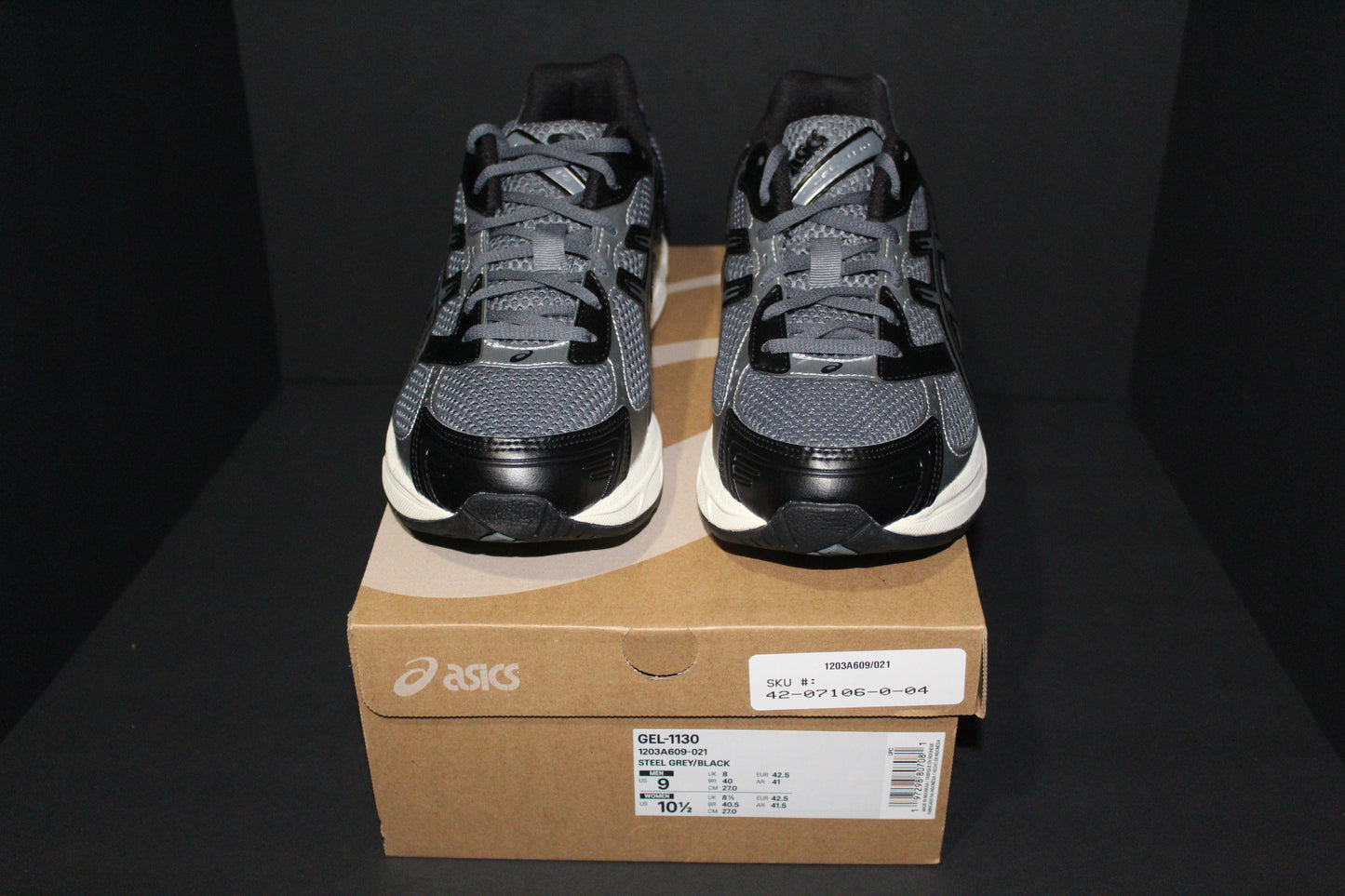 Asics Gel 1130 “Steel Grey/Black” *NEW*