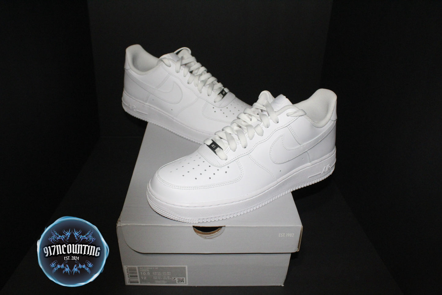 Size 10.5 - Nike Air Force 1 ‘07 Low - “Triple White” - *NEW*