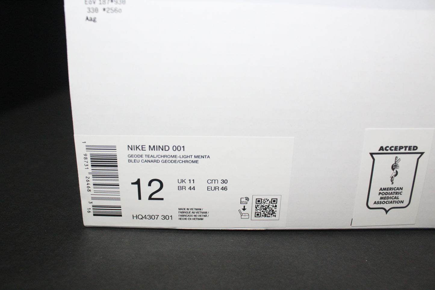 Size 12 - Nike Mind 001 Slide Geode Teal Light Menta - HQ4307-301 *NEW*