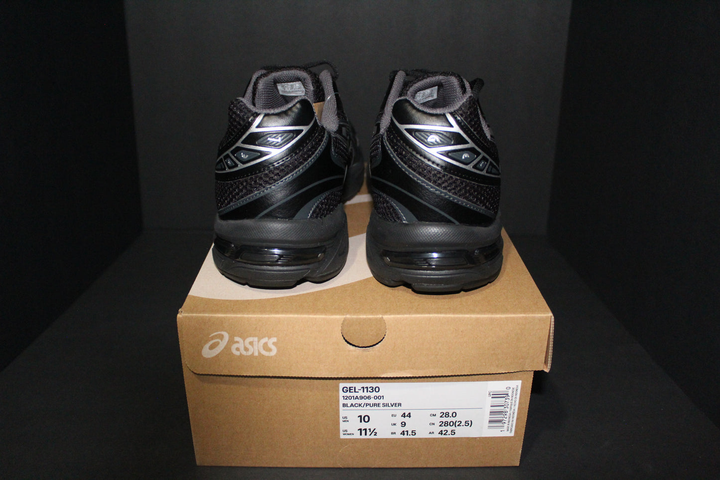 Asics Gel-1130 “Black Pure Silver”*NEW*