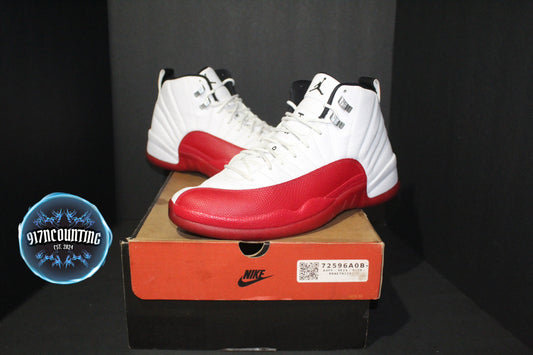 Size 12 - Air Jordan 12 Retro “Cherry” 2023 Release - CT8013-116 *USED*