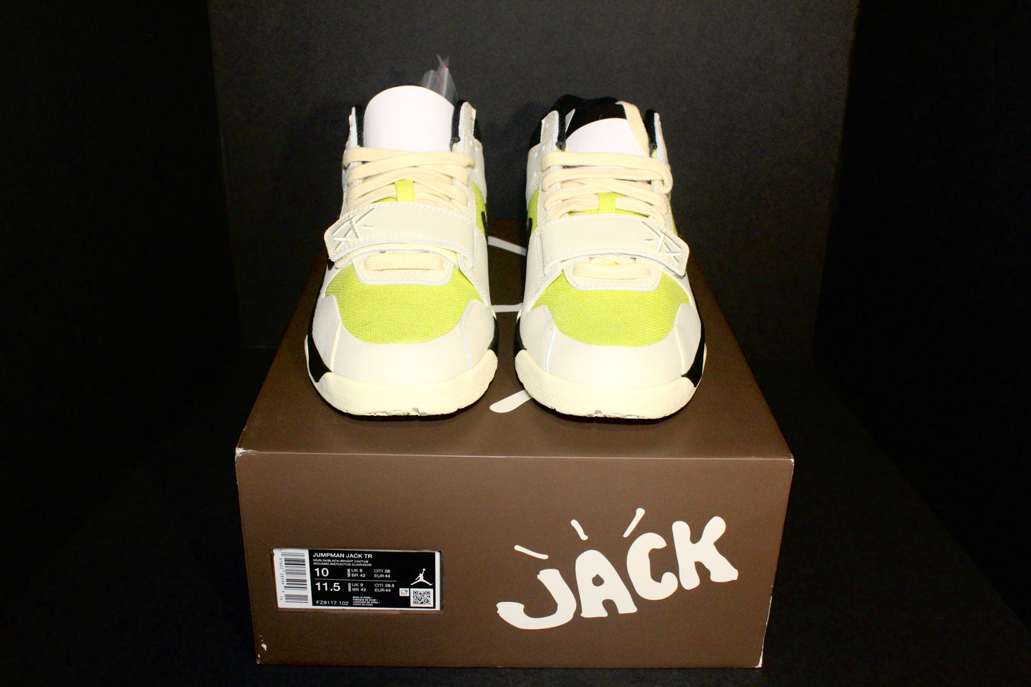 Jordan Jumpman Jack TR x Travis Scott “Bright Cactus”*DS*