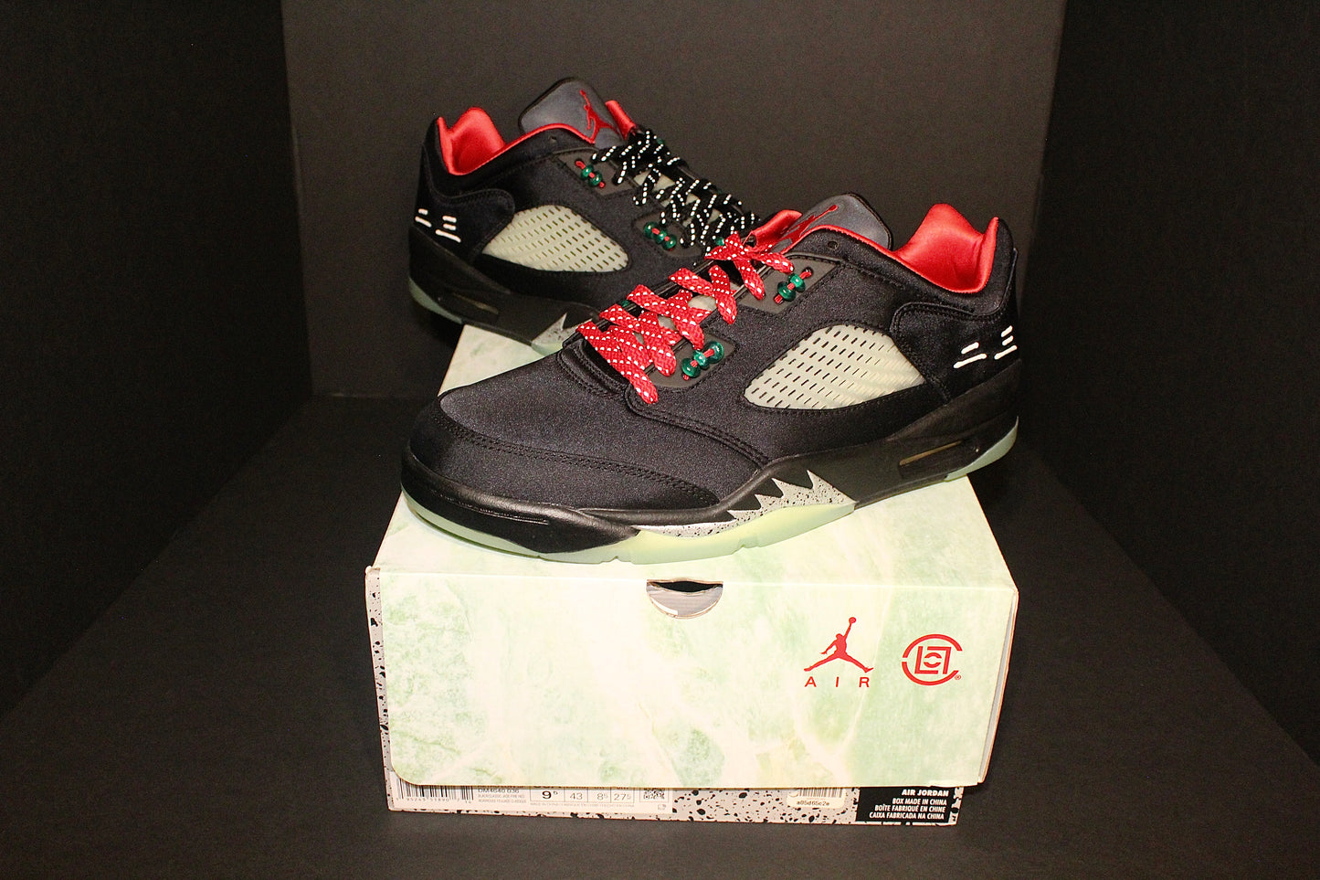 Air Jordan 5 Retro Low “CLOT Jade”*VNDS*