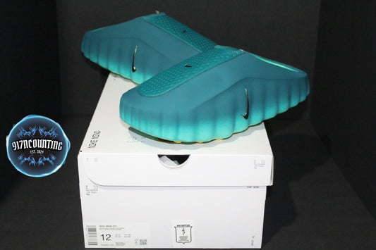 Size 12 - Nike Mind 001 Slide Geode Teal Light Menta - HQ4307-301 *NEW*