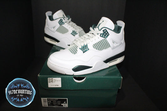 Size 9.5 - Air Jordan 4 Retro “Oxidized Green”*USED*