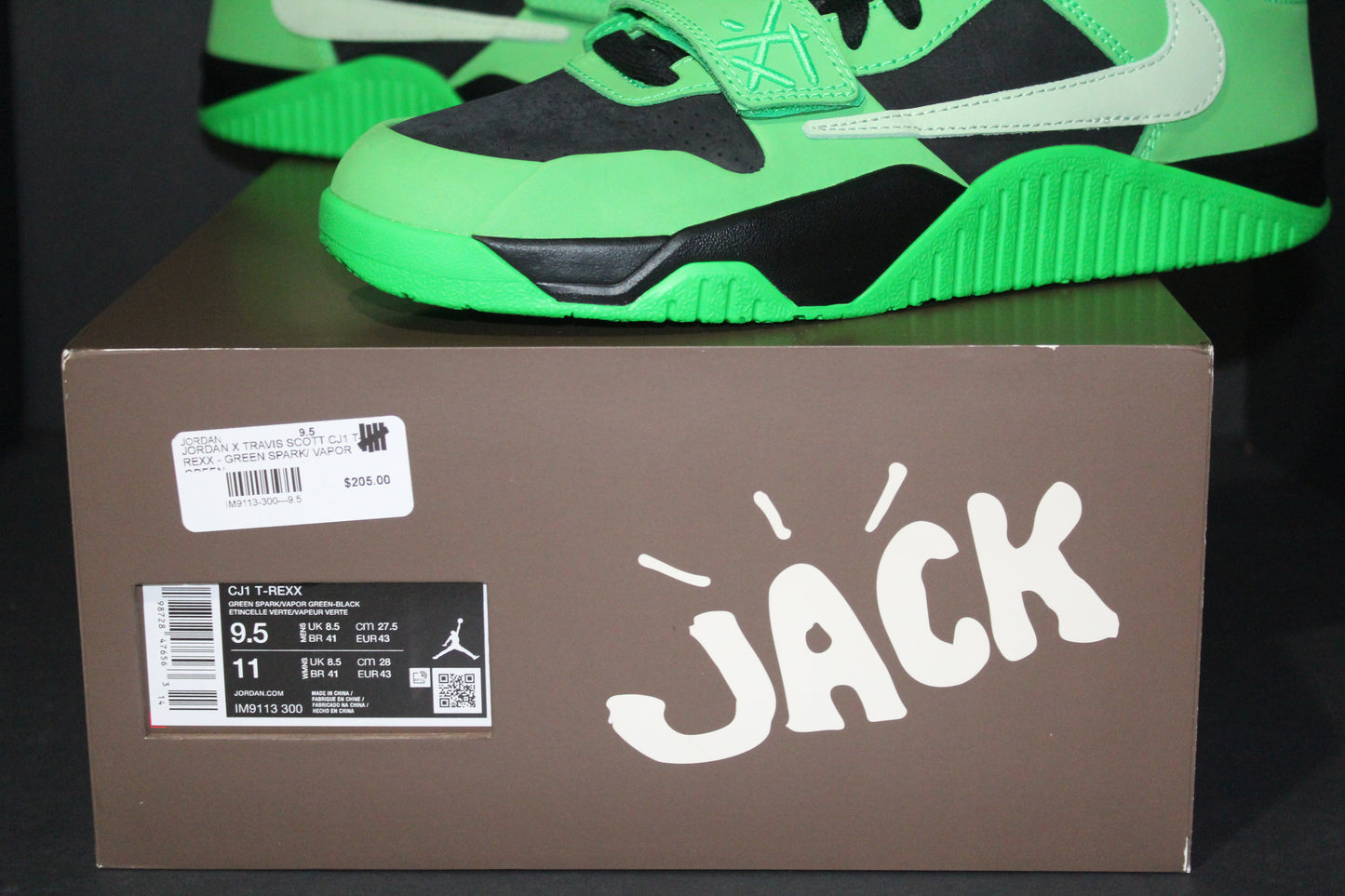 Air Jordan CJ1 T-Rexx - “T.S. Green Spark” 2026 Release