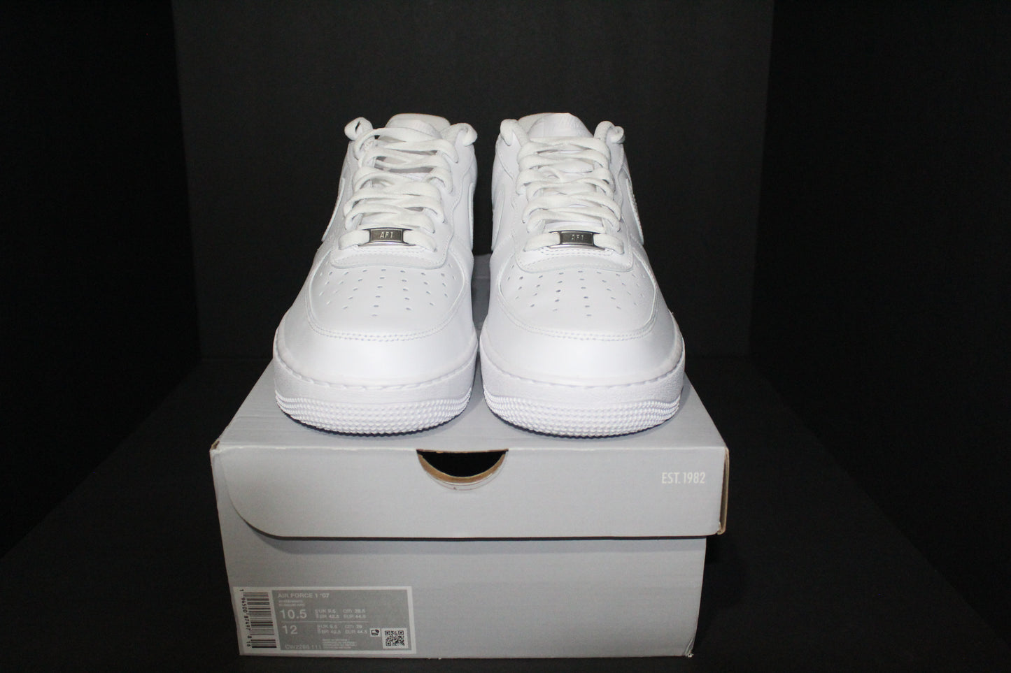 Size 10.5 - Nike Air Force 1 ‘07 Low - “Triple White” - *NEW*