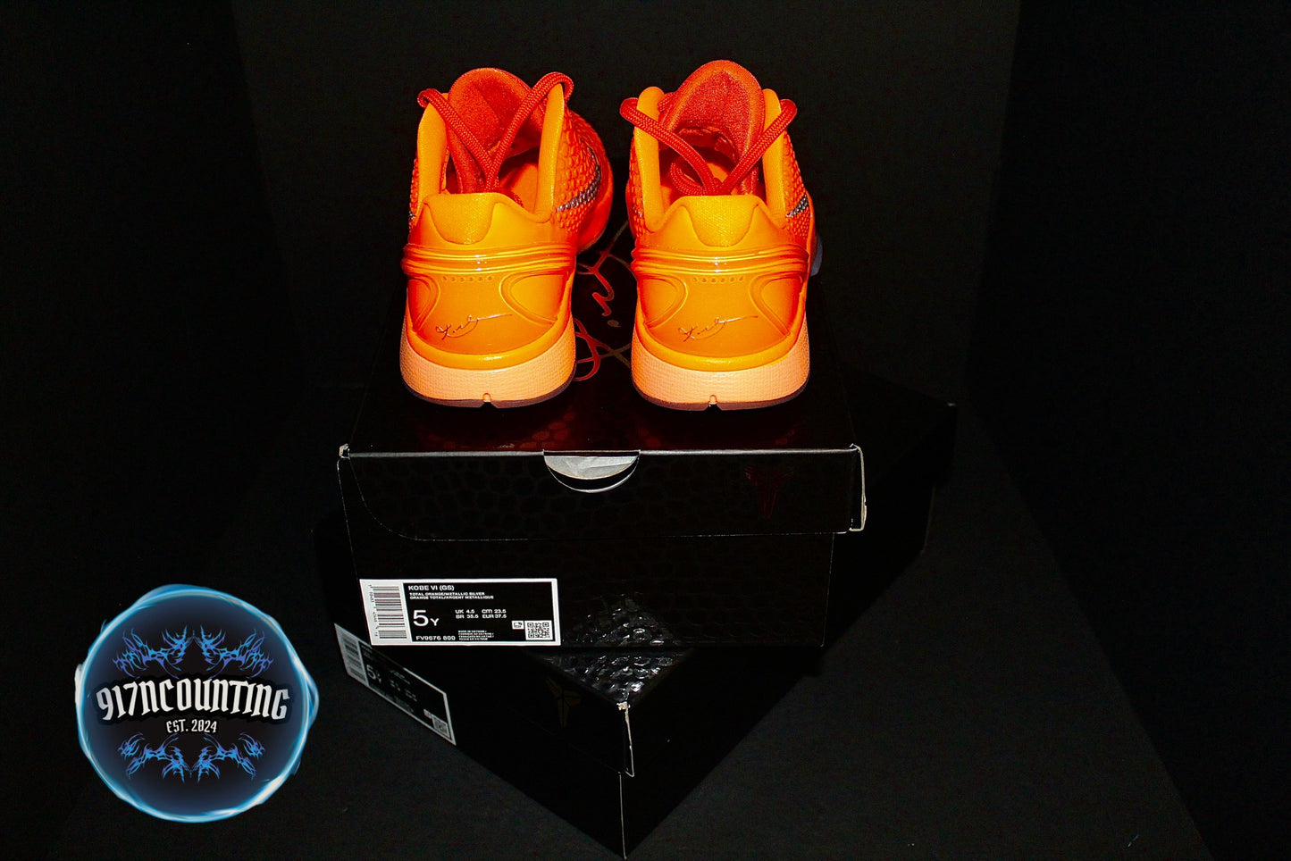 Nike Kobe 6 Protro “Total Orange” GS *NEW*