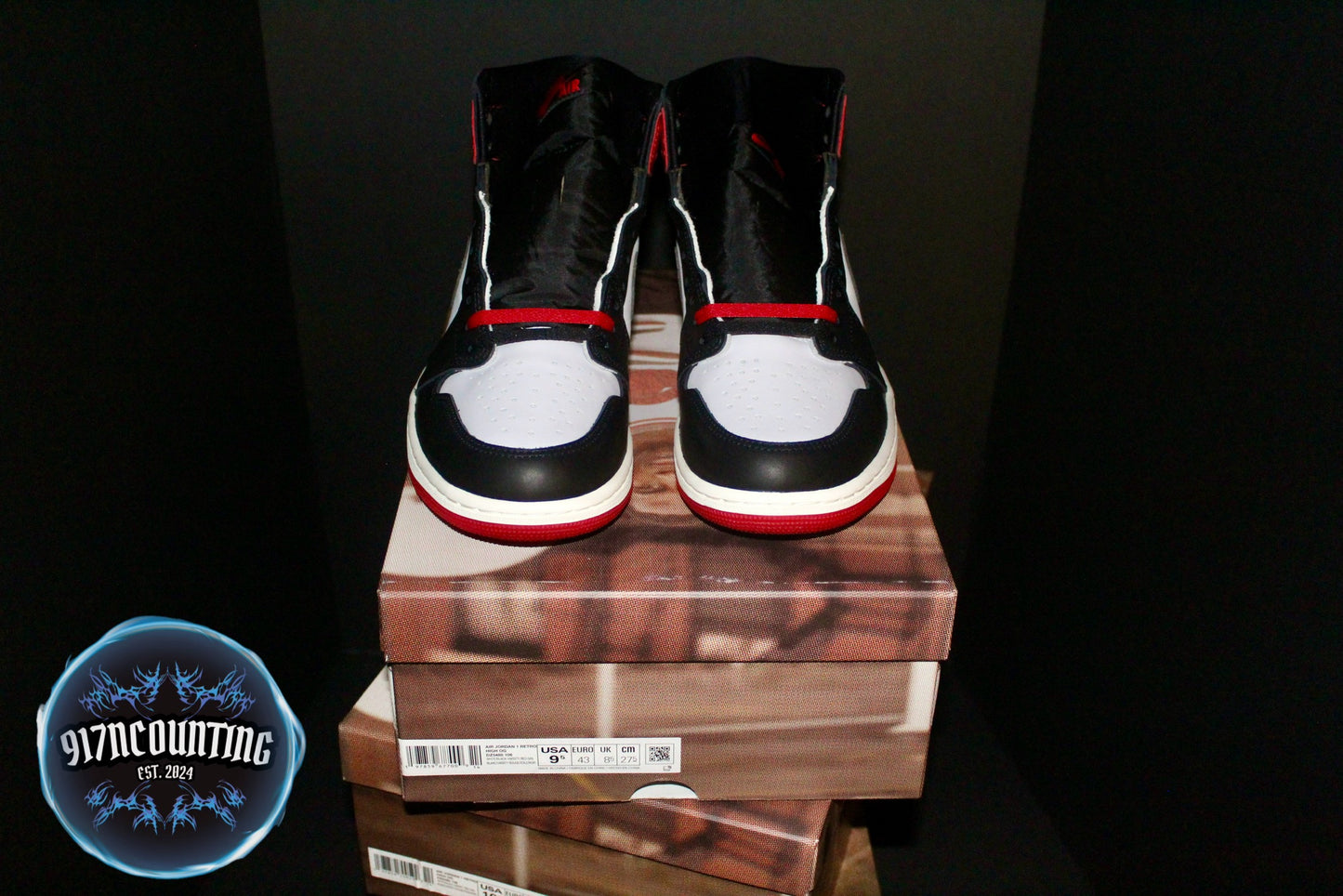Air Jordan 1 Retro High OG “Black Toe Reimagined”*NEW*