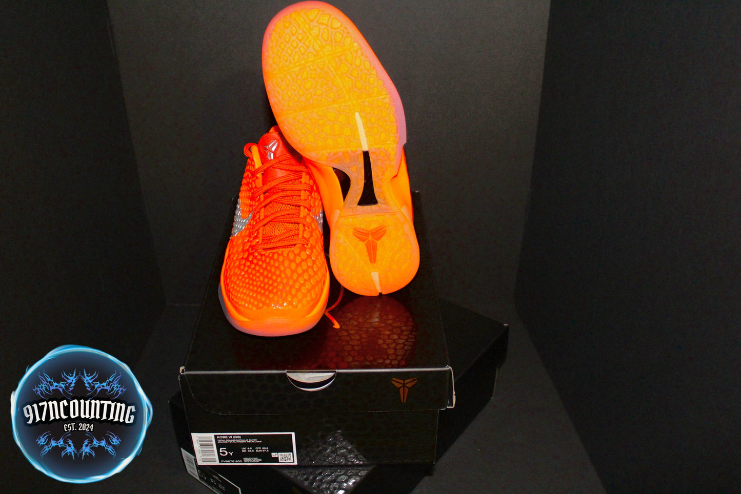Nike Kobe 6 Protro “Total Orange” GS *NEW*