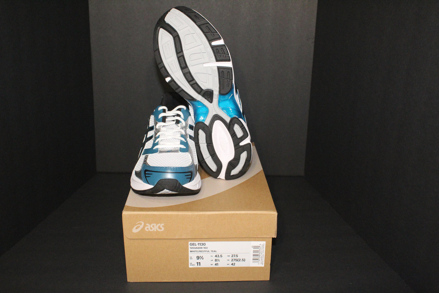 Asics Gel-1130 “White/Restful Teal” *NEW*