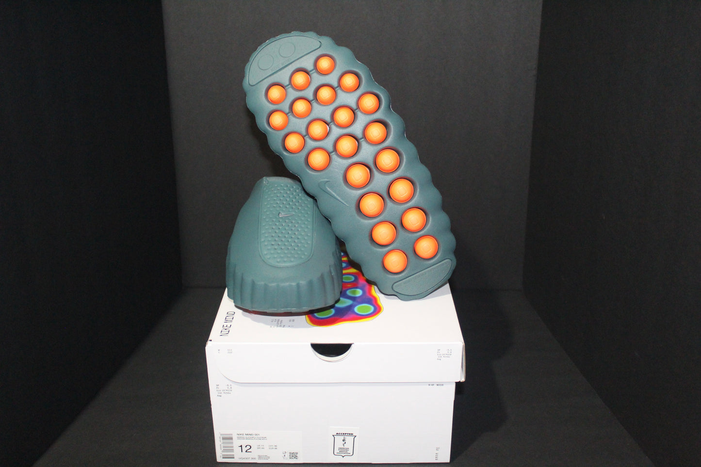 Size 12 - Nike Mind 001 Slide “Mineral Slate” - HQ4307-300 *NEW*