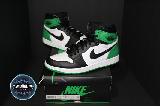 Size 10 - Air Jordan 1 Retro High OG “Lucky Green” *VNDS*