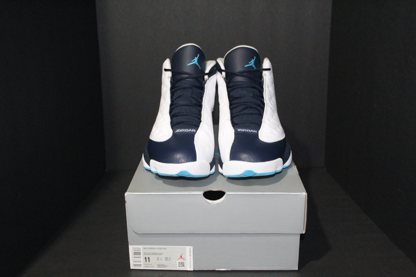 Size 11 - Air Jordan 13 Retro Obsidian White Powder Blue - 414571-144