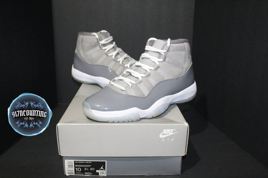 Size 10 - Air Jordan 11 Retro Cool Grey 2021 Release - CT8012-005 *USED*