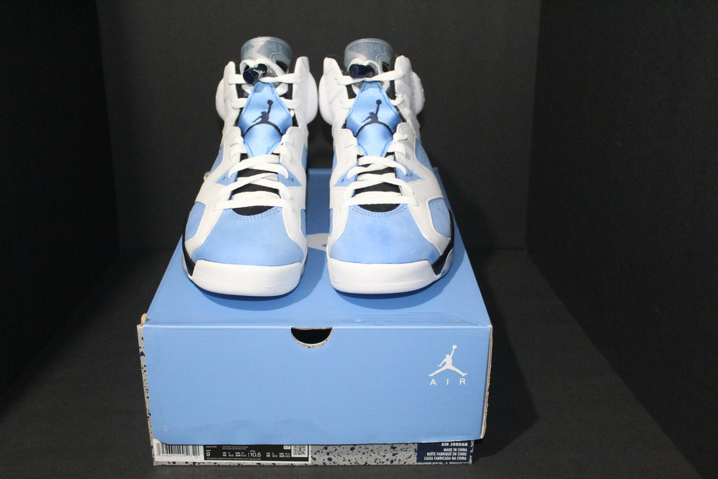 Size 9 - Air Jordan 6 Retro UNC White - CT8529-410