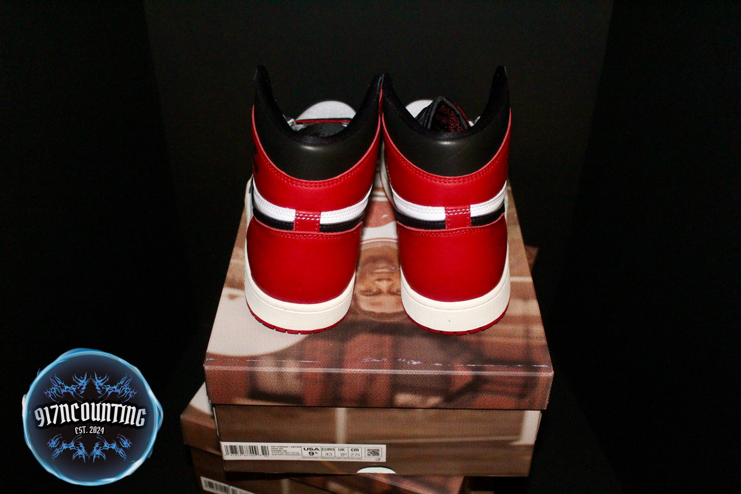 Air Jordan 1 Retro High OG “Black Toe Reimagined”*NEW*