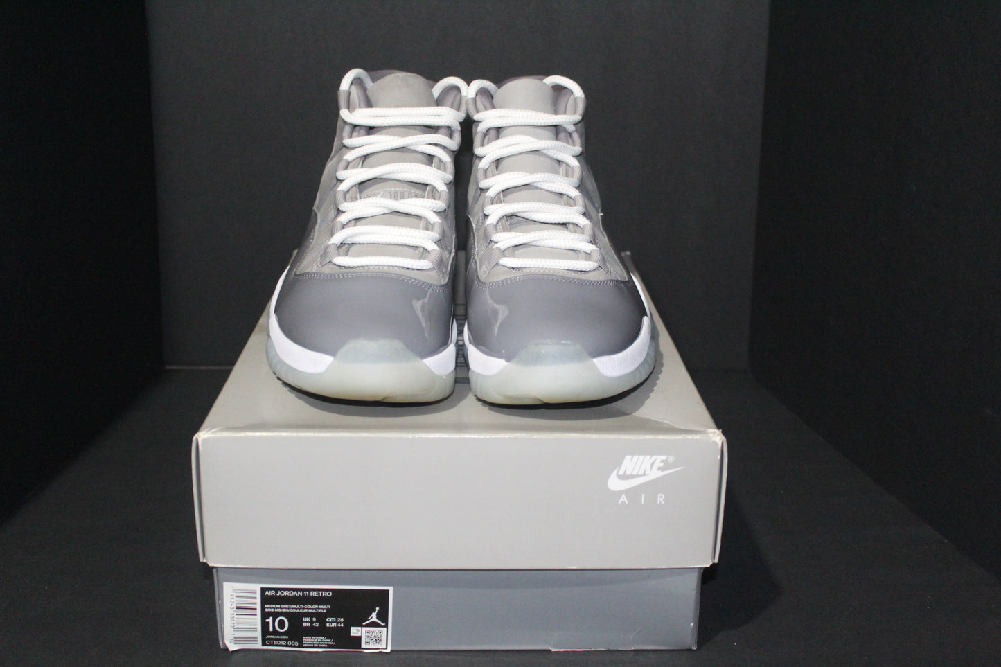 Size 10 - Air Jordan 11 Retro Cool Grey 2021 Release - CT8012-005 *USED*