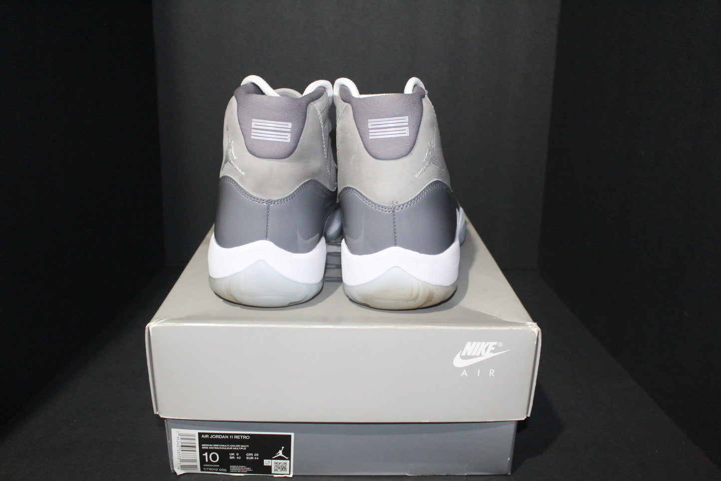 Size 10 - Air Jordan 11 Retro Cool Grey 2021 Release - CT8012-005 *USED*