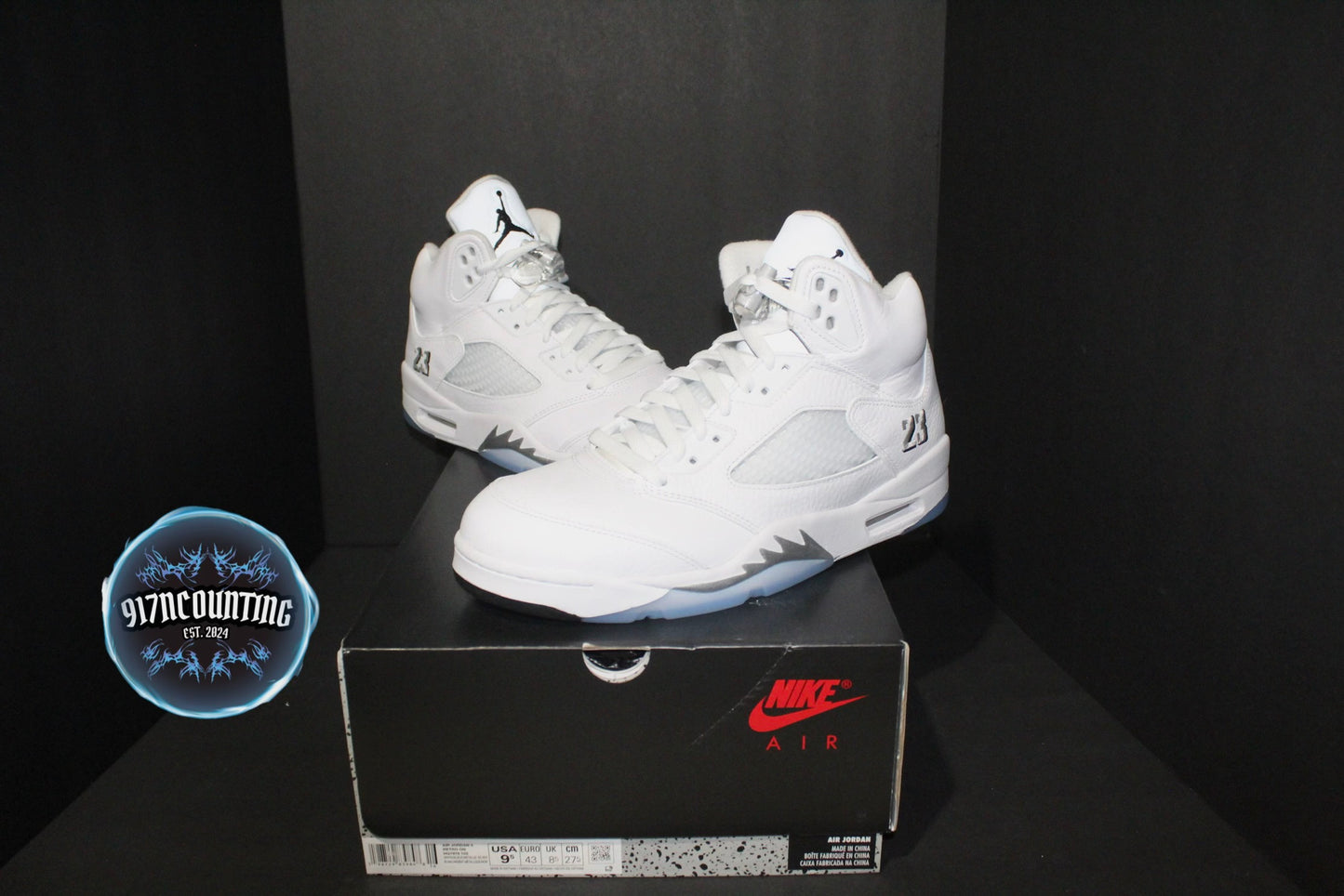 Air Jordan 5 Retro White Metallic 2026 Release - HQ7978-103 *NEW*