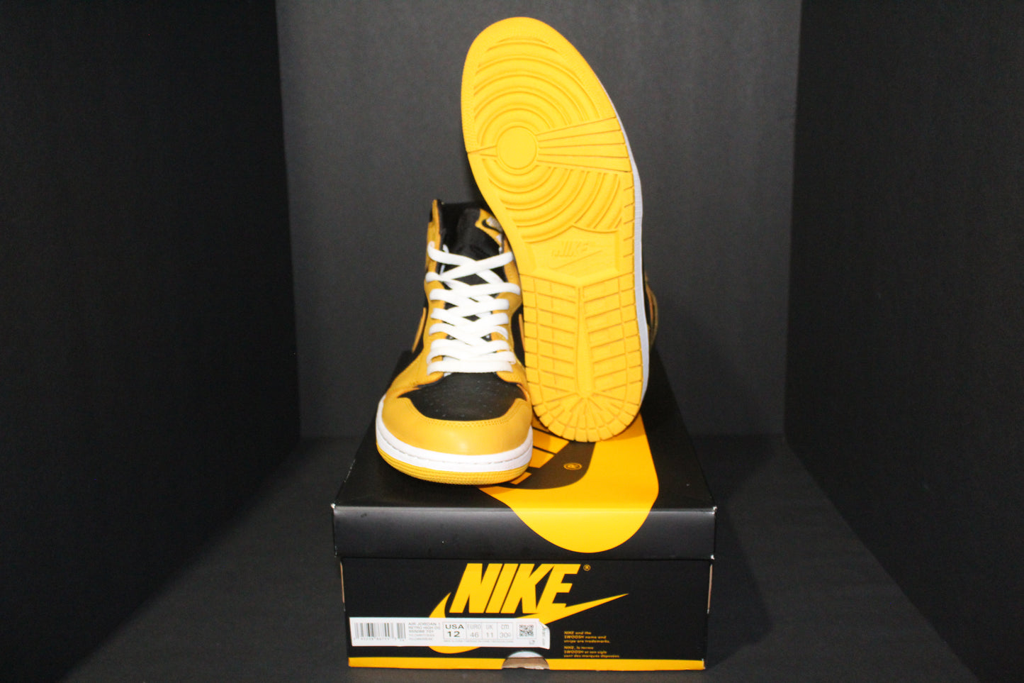Size 12 - Air Jordan 1 Retro Pollen - 555088-701