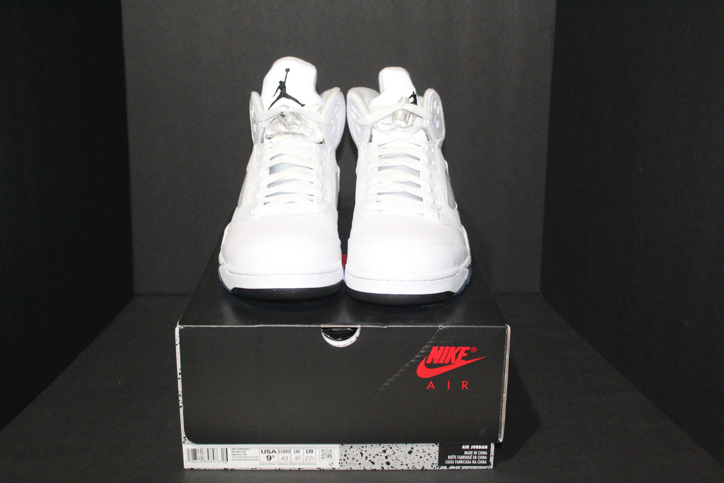 Air Jordan 5 Retro White Metallic 2026 Release - HQ7978-103 *NEW*